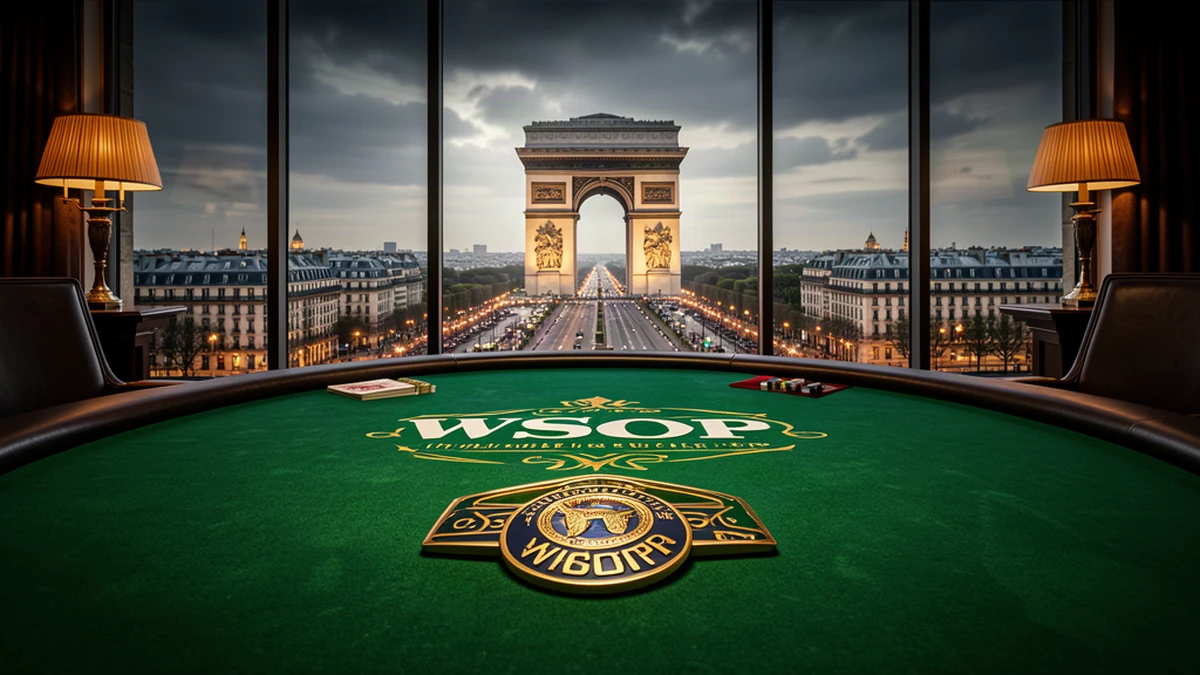 WSOP Circuit Partouche Paris septembre 2026 : les World Series of Poker débarquent au pied de l'Arc de Triomphe